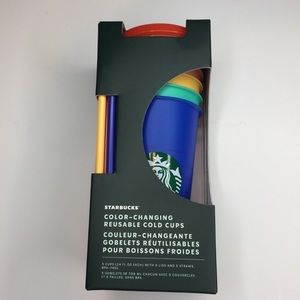 Starbucks Limited Edition NWT color changing cups.